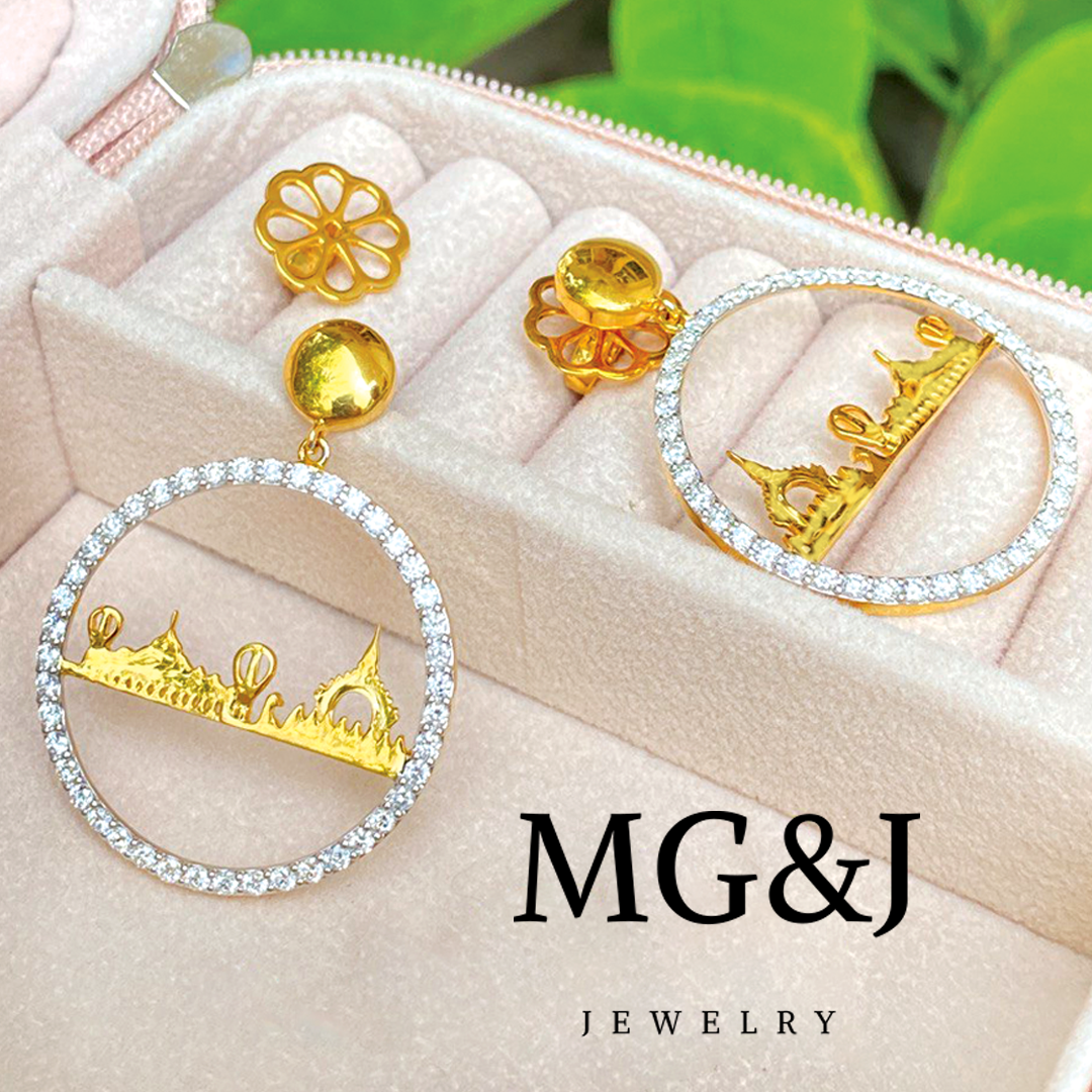 Myanmar Landmark Earrings