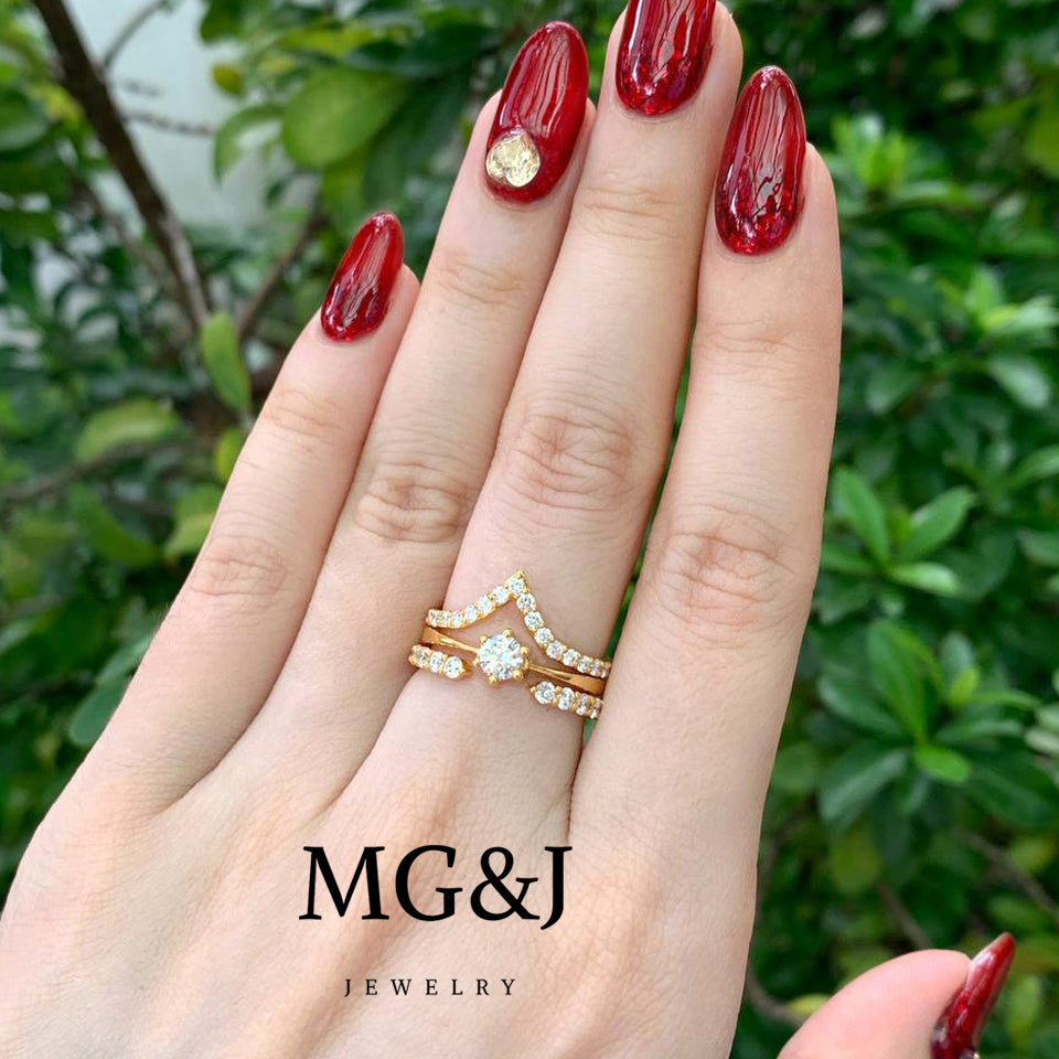 Diamond Tiara Ring