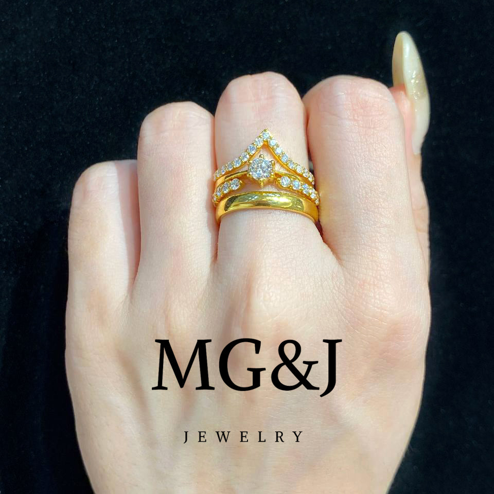 Diamond Open Band Ring