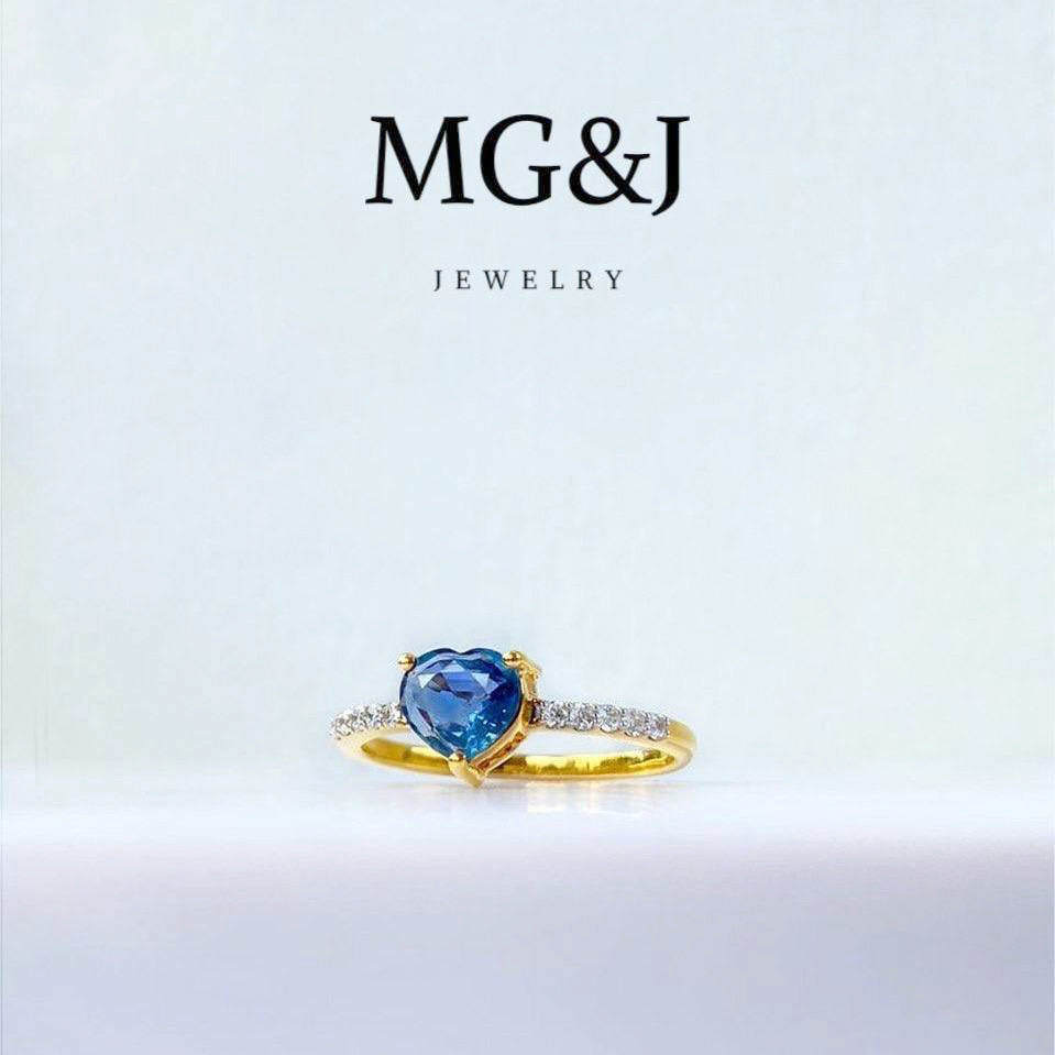 Sapphire Serenade Ring