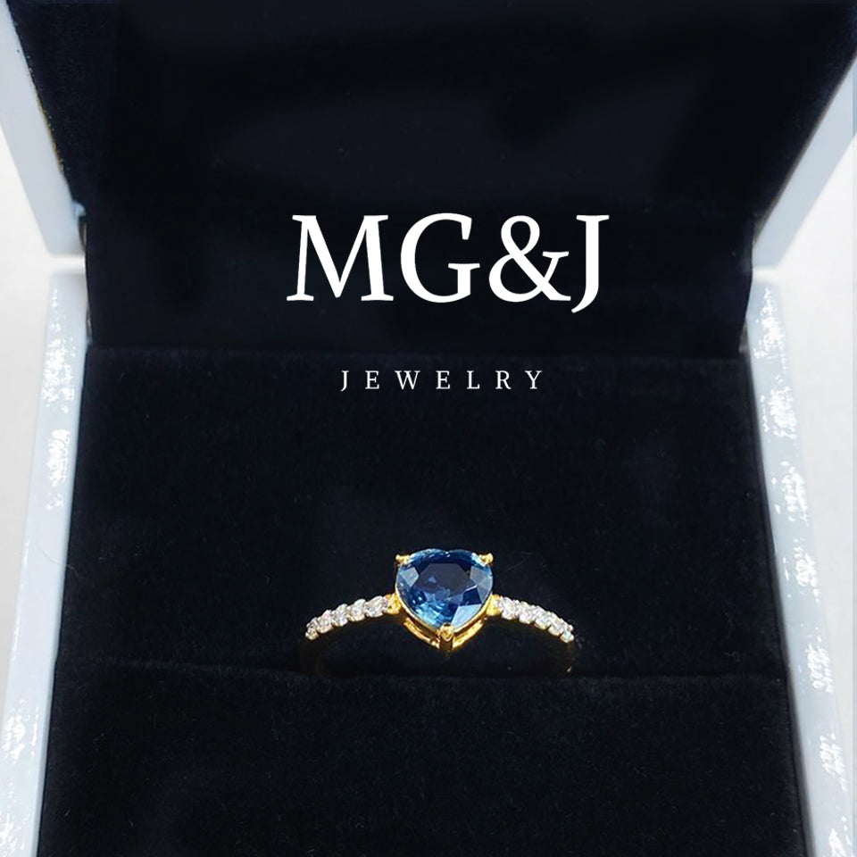 Sapphire Serenade Ring