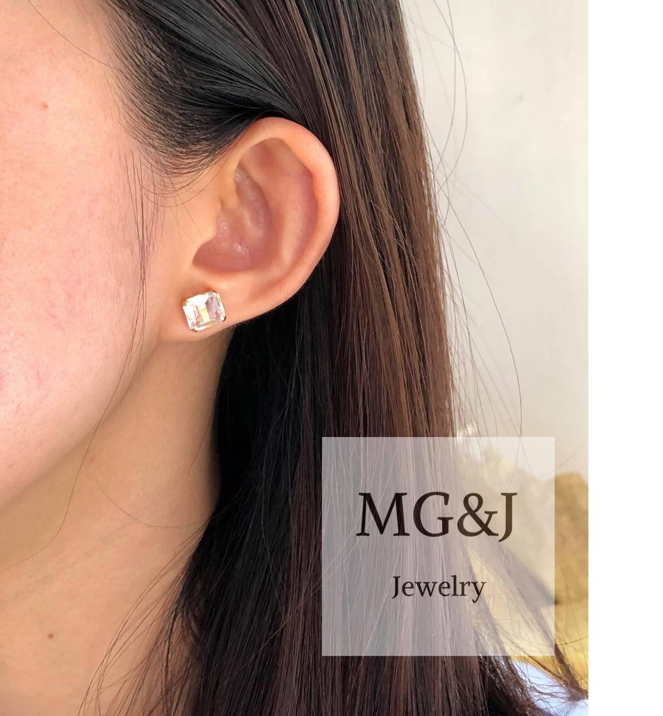 Natural Topaz earrings