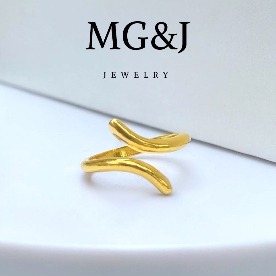 Golden Spiral Ring