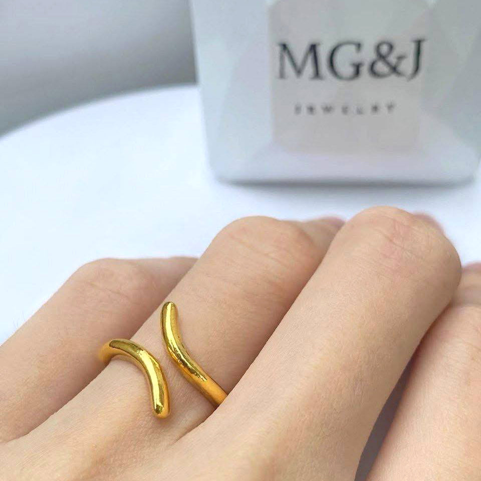 Golden Spiral Ring