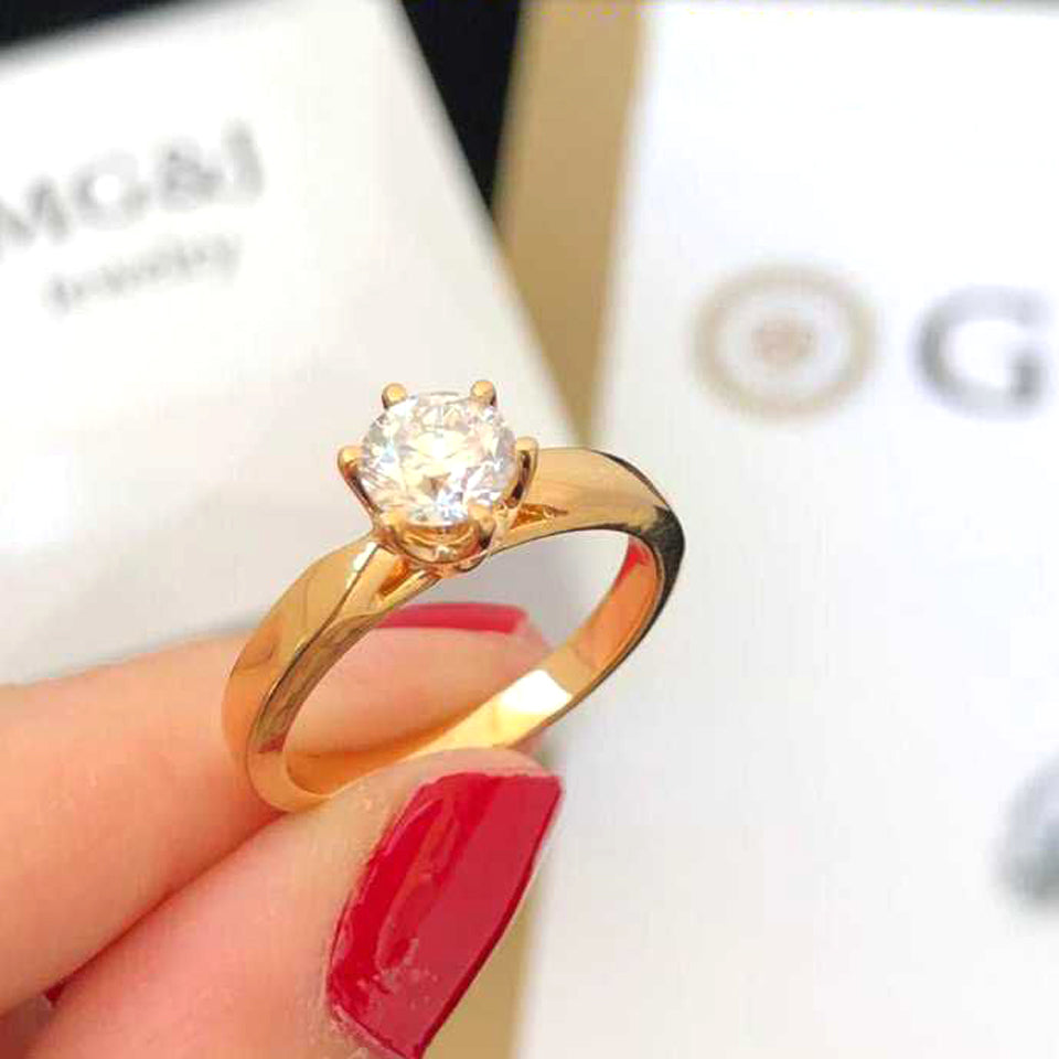 GIA Proposal Diamond Ring