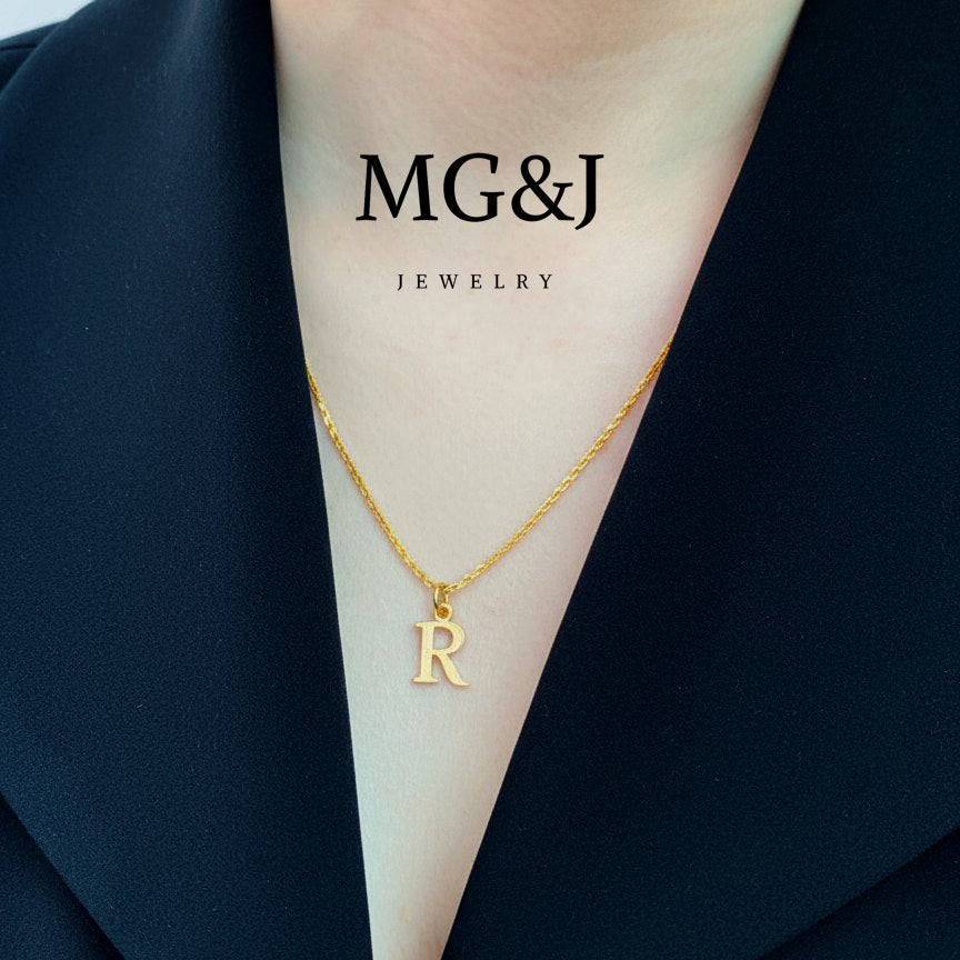 "R" Alphabet Pendant