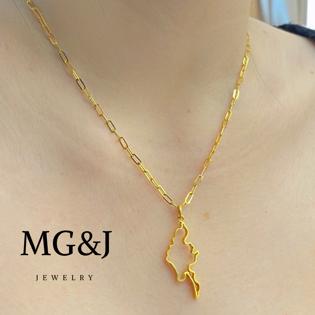 Map Pendant (Frame Design)