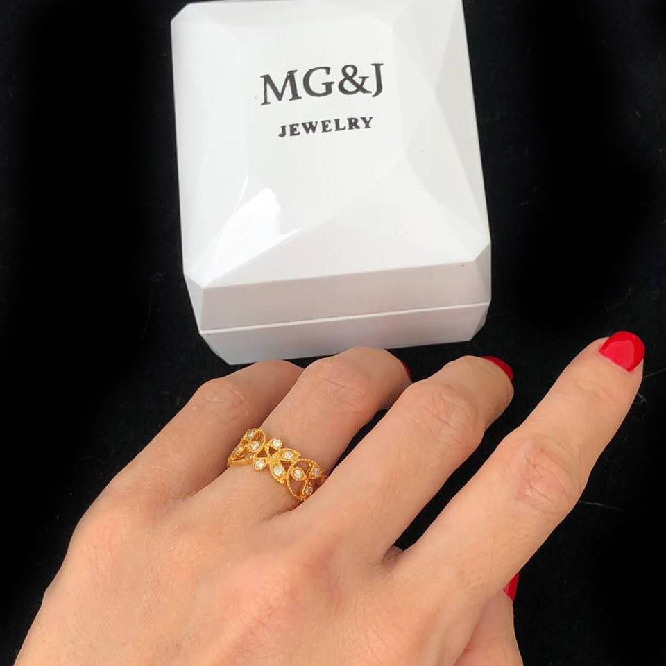 Maize Diamonds Ring