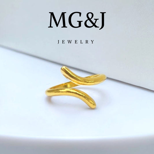 Golden Spiral Ring