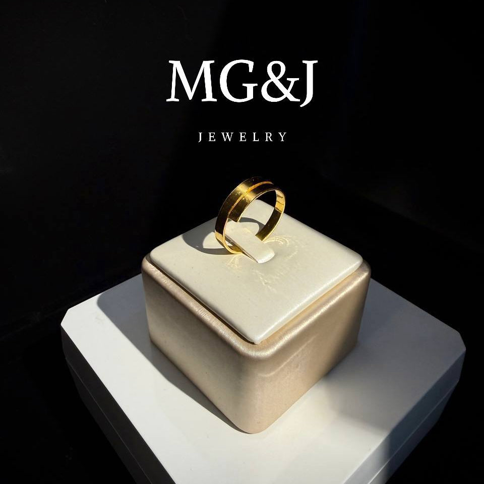 Layered Gold Band