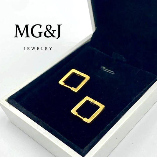 Golden Huggies Earrings